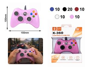Controle de Video Games XBOX-360 com Fio NY3290