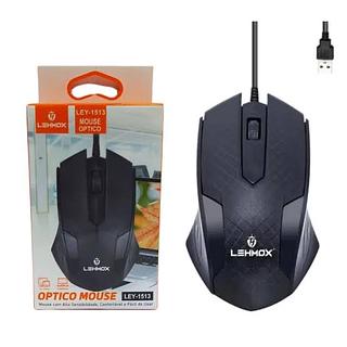 Mouse óptico com fio USB LEY-1513