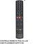 CONTROLE REMOTO PHILCO LCD C/NETFLIX/SMARTIAPP/Y!/3D LE7262