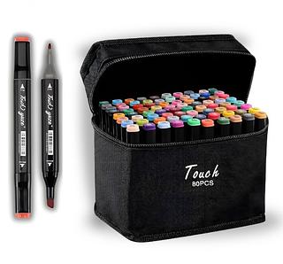 Canetinha de 80 cores com 18pcs