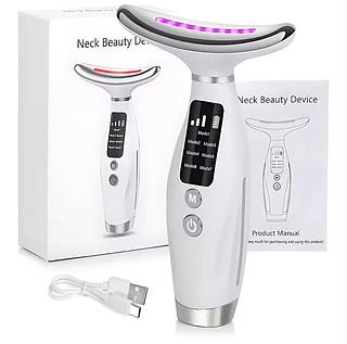 Massageador Redutor De Papada Rejuvelecedor Led Com digital TZ133