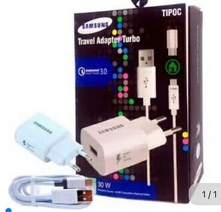 Carregador tipo c turbo 3.0 Samsung Com 200pcs