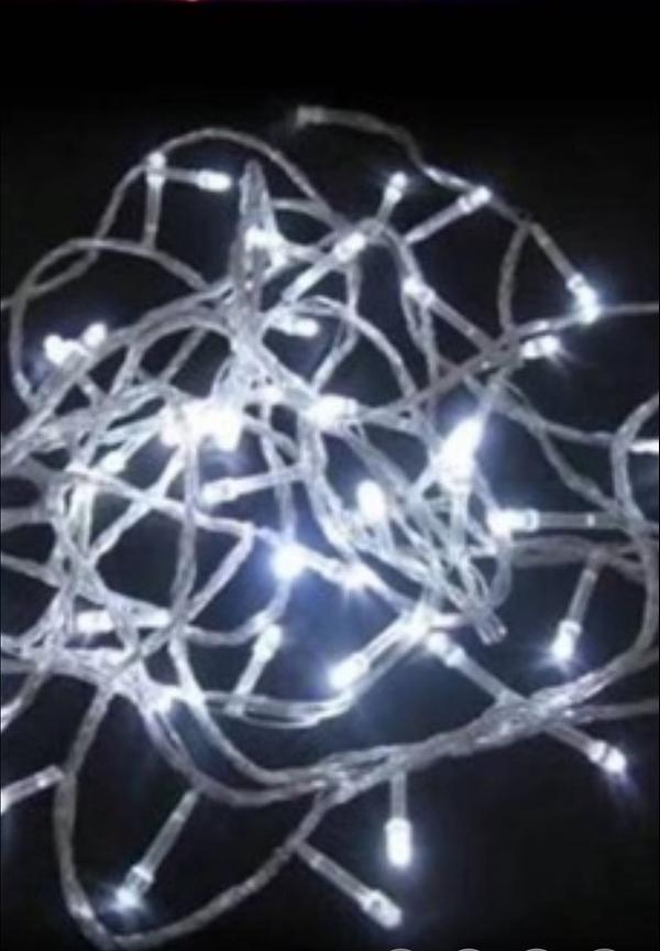 Jogo de Luz Pisca Pisca Natal 100 LED Colorido 10m 110V
