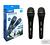Microfone dinâmico com 2 microfones KP-M0015 Caixa fechado com 50pcs