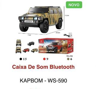 Caixa De Som Bluetooth KAPBOM WS-590