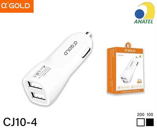 Carregador veicular 3.1A - 2 USB CJ104