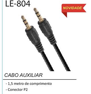 CABO AUXILIAR - 1,5 metro P2/P2 LE-804