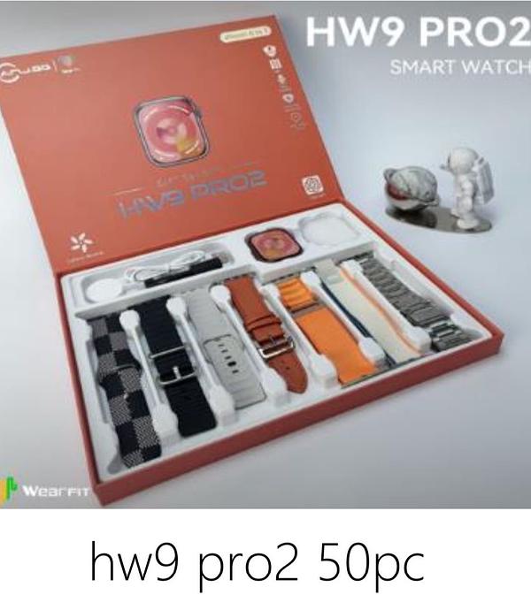 Smartwatch HW9 Pro 2 Gift Set 8 em 1, 49mm