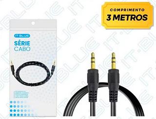 CABO AUXILIAR - 3 metros de comprimento - Conector P2 LE804-3M