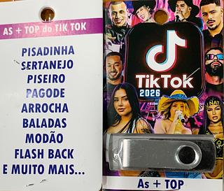 pendrive gravado original 500-600 músicas P133