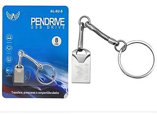 Mini Pendrive 8giga chaveiro