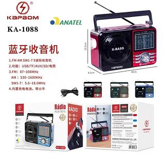 Rádio FM AM Bluetooth KA1088 com 30pcs