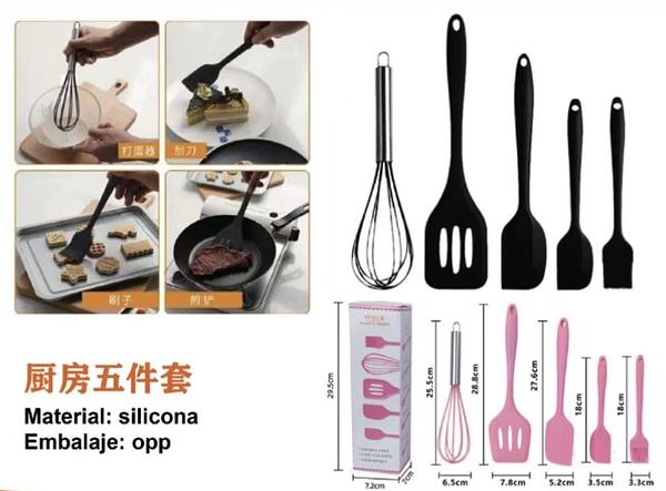 Kit Utensílios de Cozinha 5 Unidades MCH012